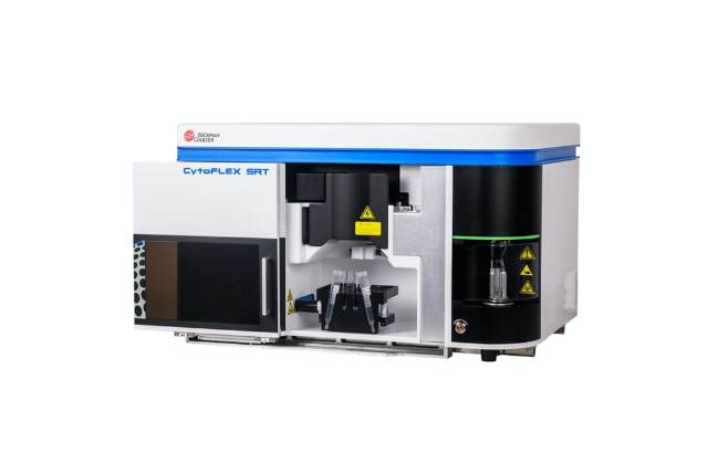 Настольный сортер клеток BECKMAN COULTER CytoFLEX SRT в конфигурации V5-B2-Y5-R0 с боксом биобезопасности