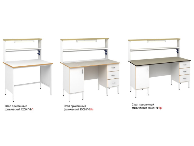 Стол пристенный физический СОВЛАБ ПФ