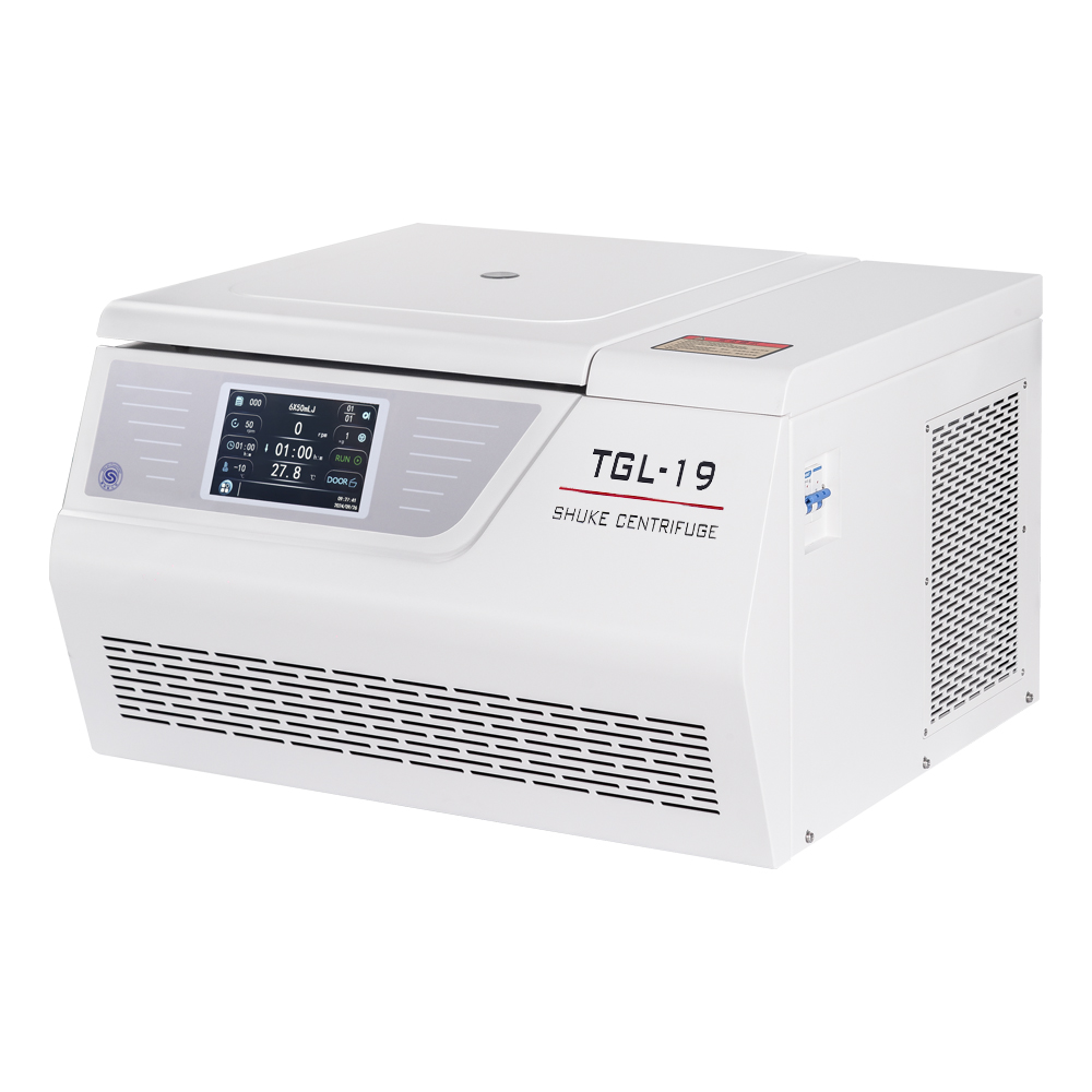 Вентилируемая высокоскоростная настольная охлаждаемая центрифуга TGL-19 