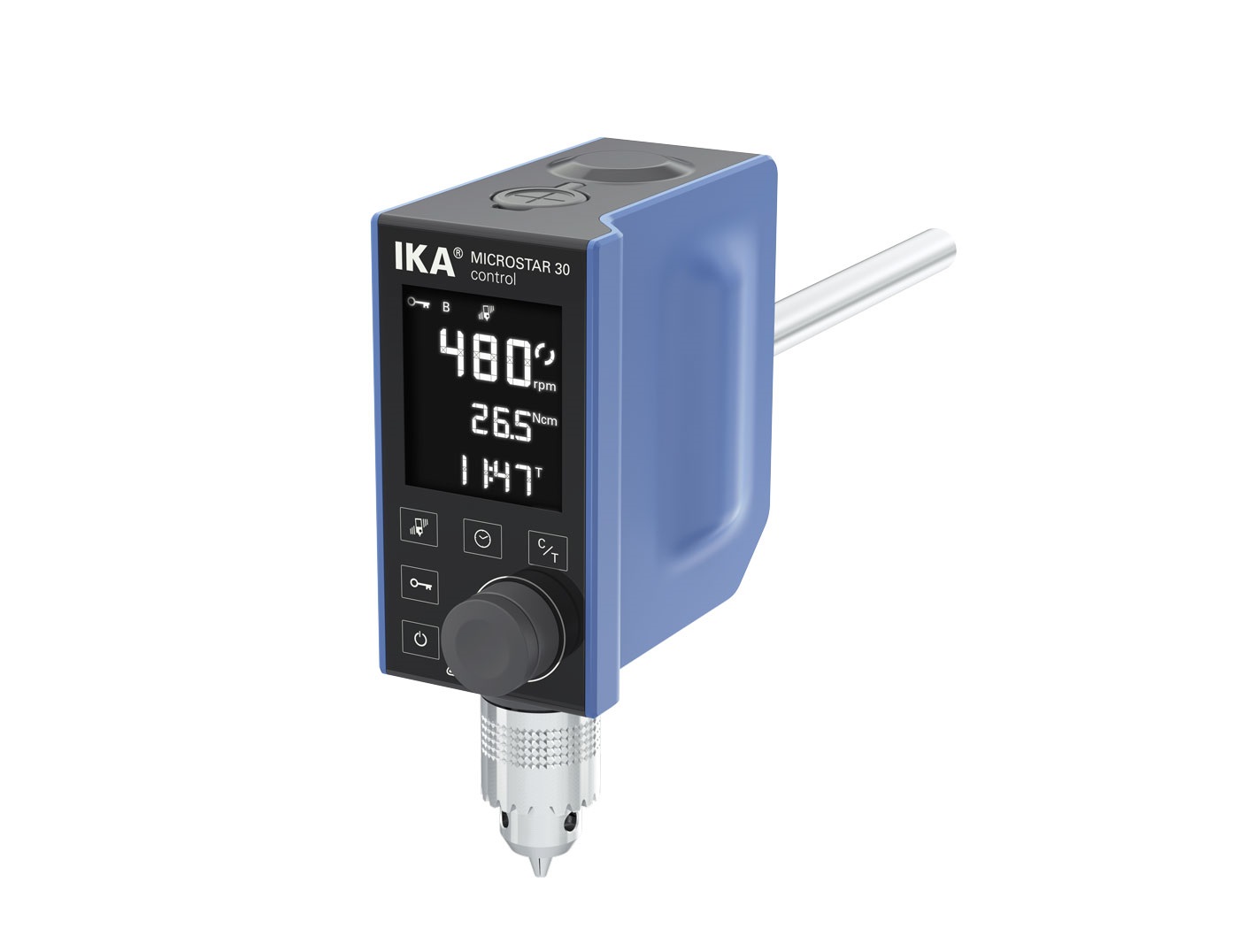 Верхнеприводная мешалка IKA MICROSTAR 30 control