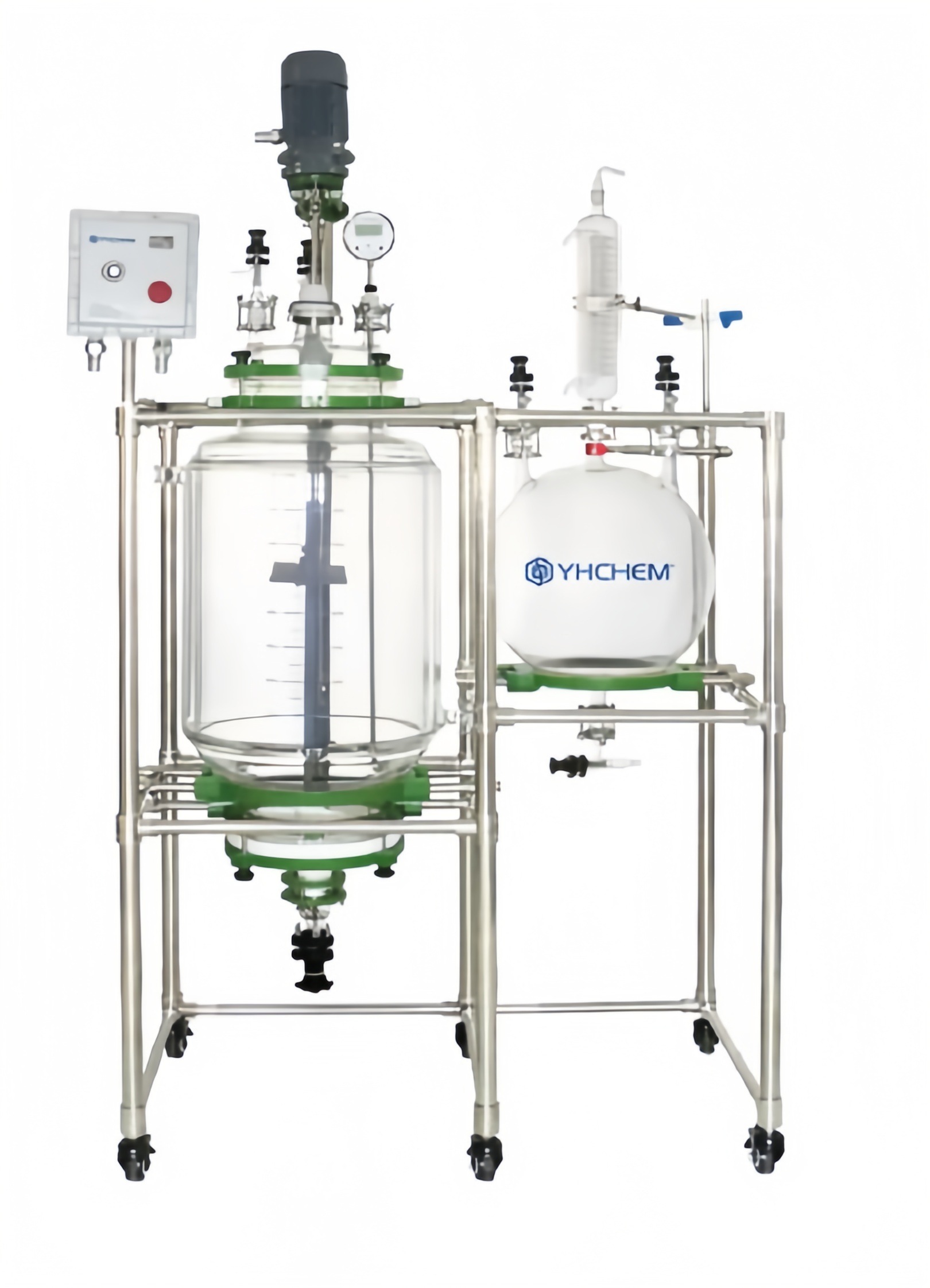 Многофункциональные стеклянные реакторы с рубашкой серии YFR