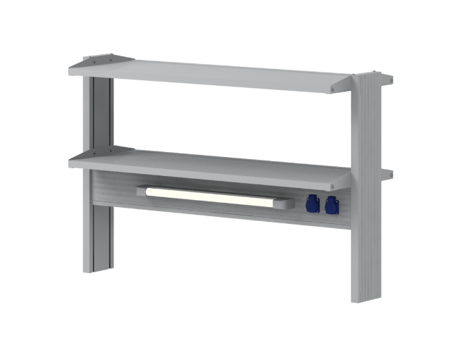 Стеллаж для островных столов СОВЛАБ Mod. 1200 ТСОн