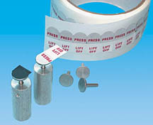 Проводящие клеящиеся ярлычки TED PELLA Lift-N-Press™ 16083