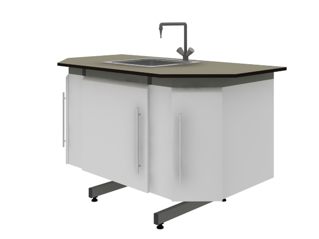 Мойка торцевая с 3 дверьми СОВЛАБ ECO 34151(_)