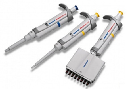 Одноканальная пипетка переменного объема EPPENDORF 500 - 5000 мкл Research Plus