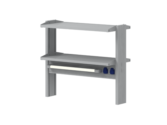 Стеллаж для островных столов СОВЛАБ Mod. 900 ТСОн
