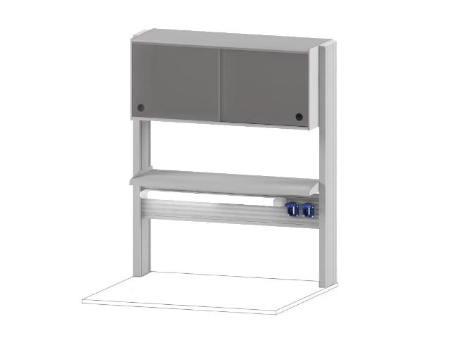 Стойка с шкафами-полками СОВЛАБ Mod. 900 ТСПШ-36