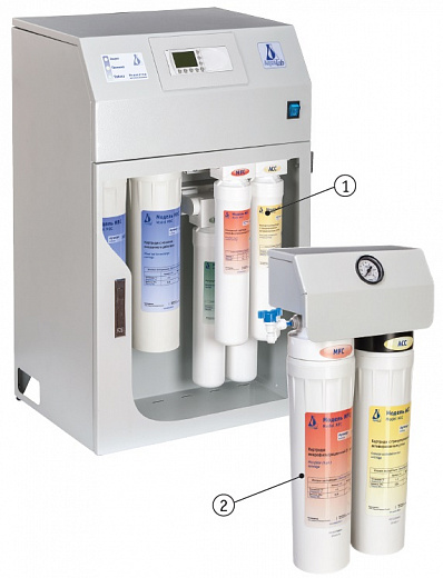 Система очистки воды I типа МЕДИАНА-ФИЛЬТР Аквалаб-4 EDI