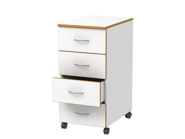 Тумба подкатная СОВЛАБ 400-4-Тяв