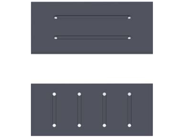 Чип с каналами TRDC прямые каналы