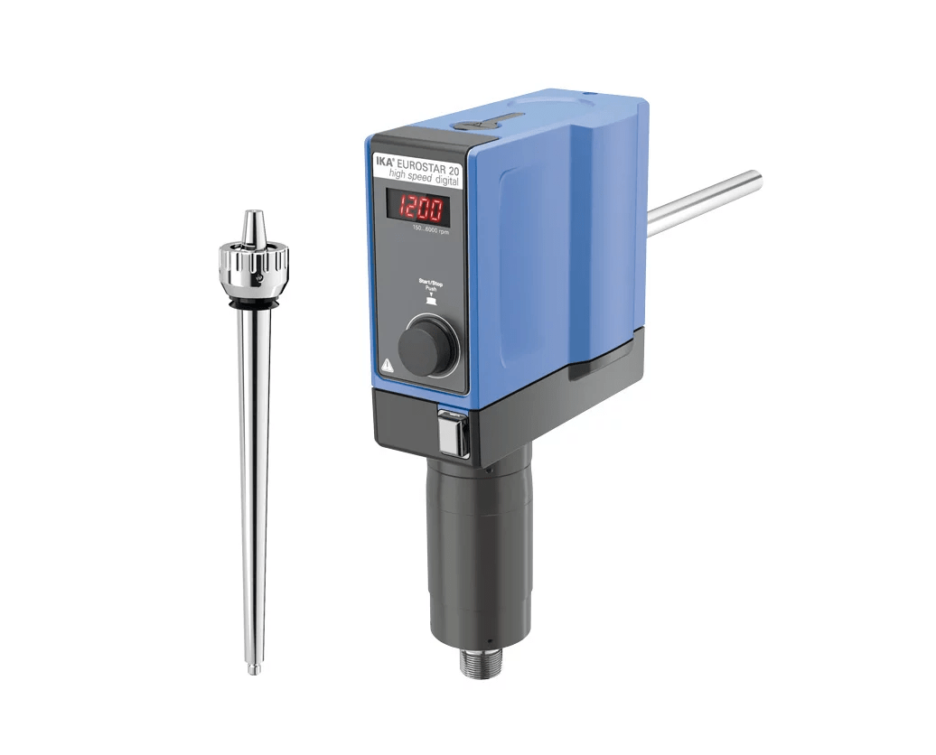 Верхнеприводная мешалка IKA EUROSTAR 20 high speed digital