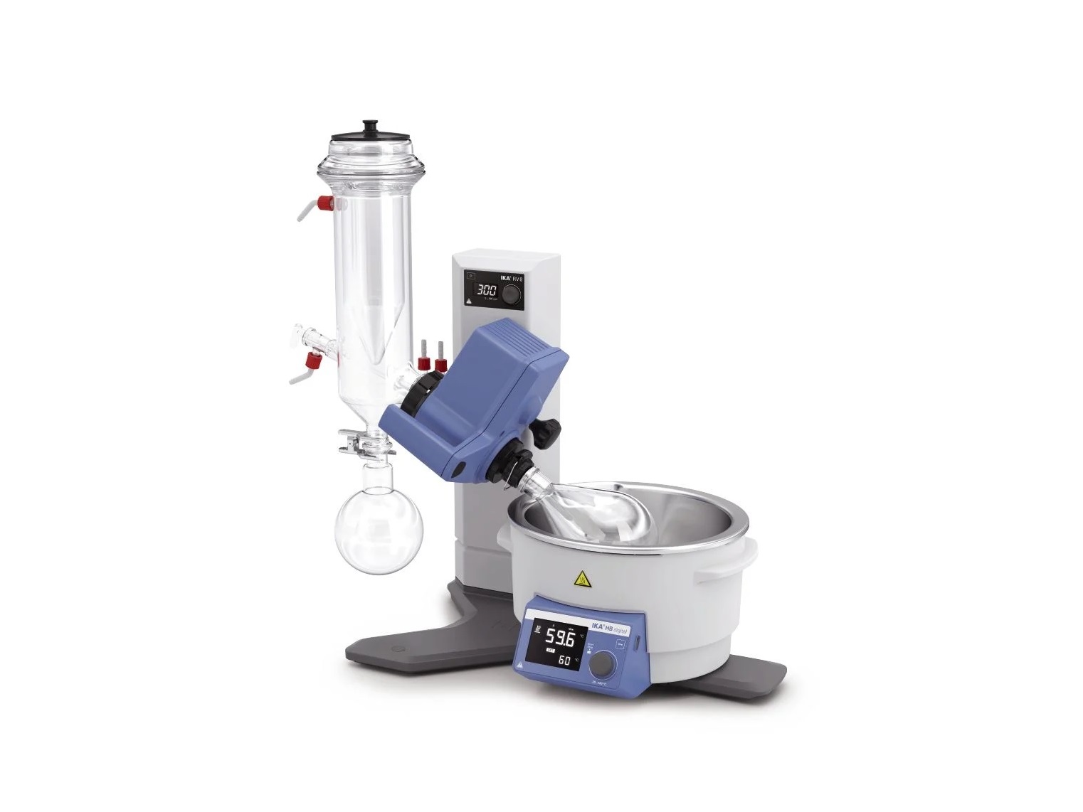 Роторный испаритель IKA RV 8 with Dry Ice Condenser, coated