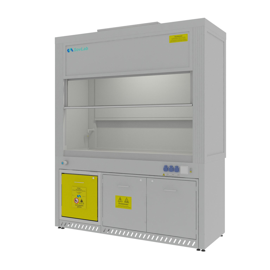 Вытяжной шкаф СОВЛАБ Mod. - 1800 ШВЛВЖ