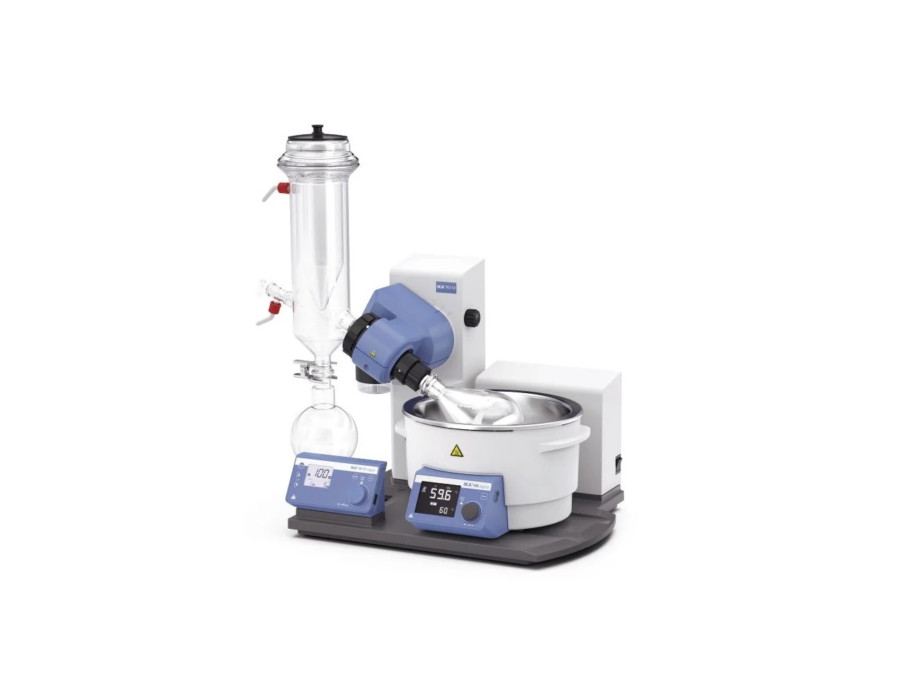 Роторный испаритель IKA RV 10 digital with Dry Ice Condenser, coated