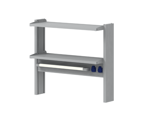 Стеллаж для пристенных столов СОВЛАБ Mod. 900 ТСПн