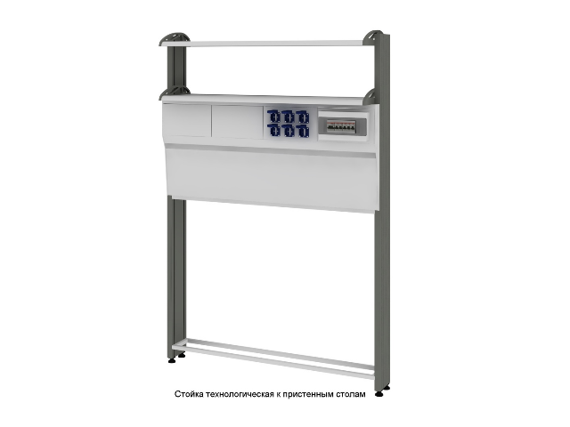 Стойка для пристенных столов СОВЛАБ ECO 1400