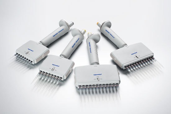 Многоканальная пипетка EPPENDORF 10–100 мкл Reference 2 (12 каналов)