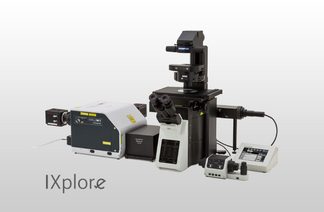 Инвертированный микроскоп OLYMPUS IXplore SpinSR